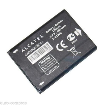 Battery CAB20G0000C1 For Alcatel OT280 303A 320 331 363 505 541 708 650mAh