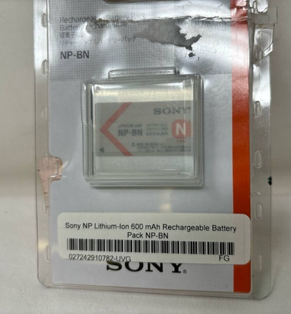 Sony NP-BN Rechargeable Battery for Camera DSC-J20 DSC-QX10 DSC-QX100 DSC-QX30