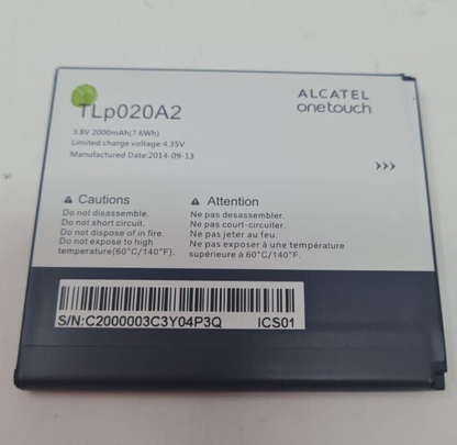 Battery TLP020A2 For Alcatel OneTouch POP S3 STAR A845L OT-5050 OT-5050A 5050X