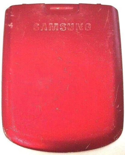 OEM Red Phone Back Cover Battery Door Housing Case Replacement For Samsung C417