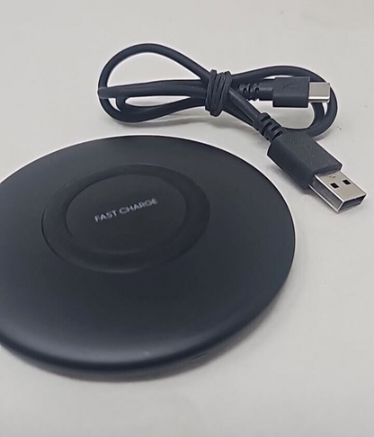 Samsung Wireless Fast Charging 10W Pad Dock for S21 S23 Note 10 iPhone 15 14 Pro