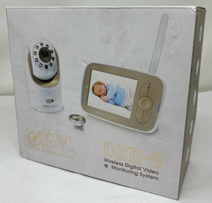 Infant Optics DXR-8 Video Baby Monitor 480p Two-Way Talk Zoom Night Vision