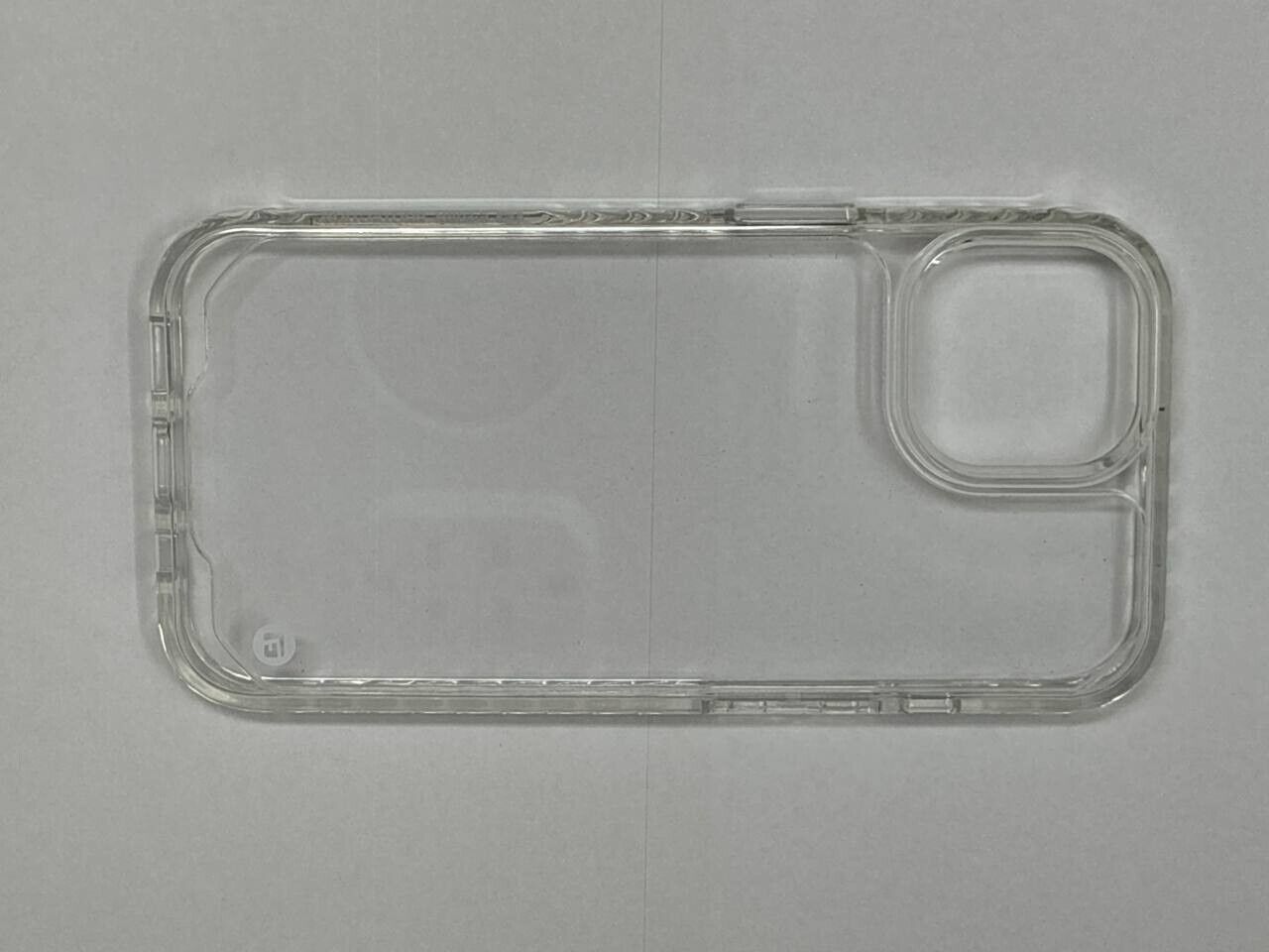 Clckr D-Form Protection Case iPhone 15 2023 Shockproof 6.1" Clear Cover Back