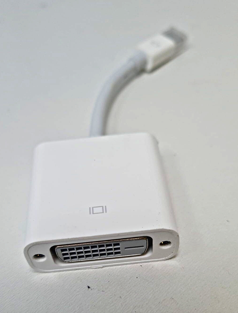 Apple A1305 Thunderbolt Mini Display Port to DVI Cable Monitor Adapter Genuine