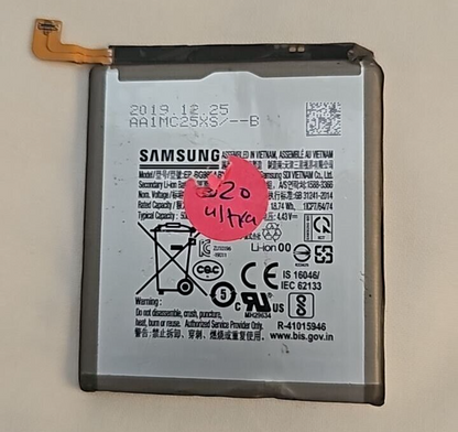 Original Battery EB-BG988ABY for Samsung Galaxy S20 Ultra SM-G988 5000mAh