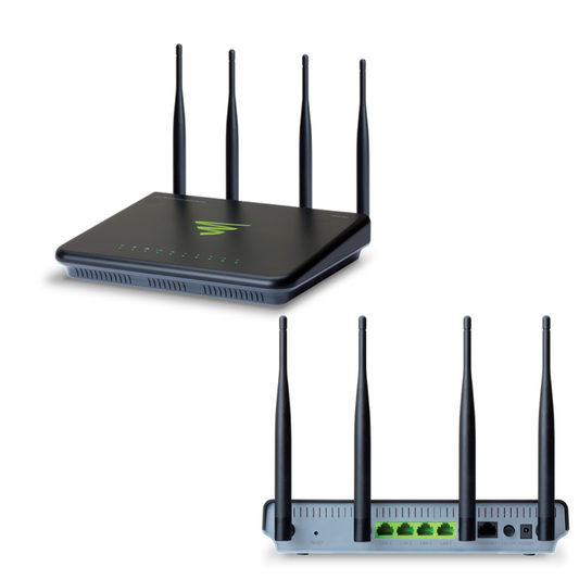 Luxul Wireless Epic 3 WiFi Router Dual Band Gigabit Internet with MU-MIMO AC3100