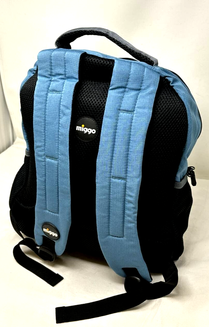 Miggo Style Midtown Genius Backpack Macbook Laptop 15 in Tablet 10 in Blue Stron