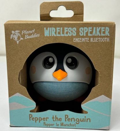 Fun Loud Control Speaker Penguin For Kids Wireless Bluetooth Portable Audio Mic