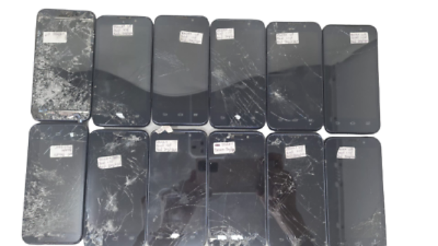 12 Lot ZTE Warp 4G N9510 8GB Boost Mobile Need Repair Wholesale Android 4.5"