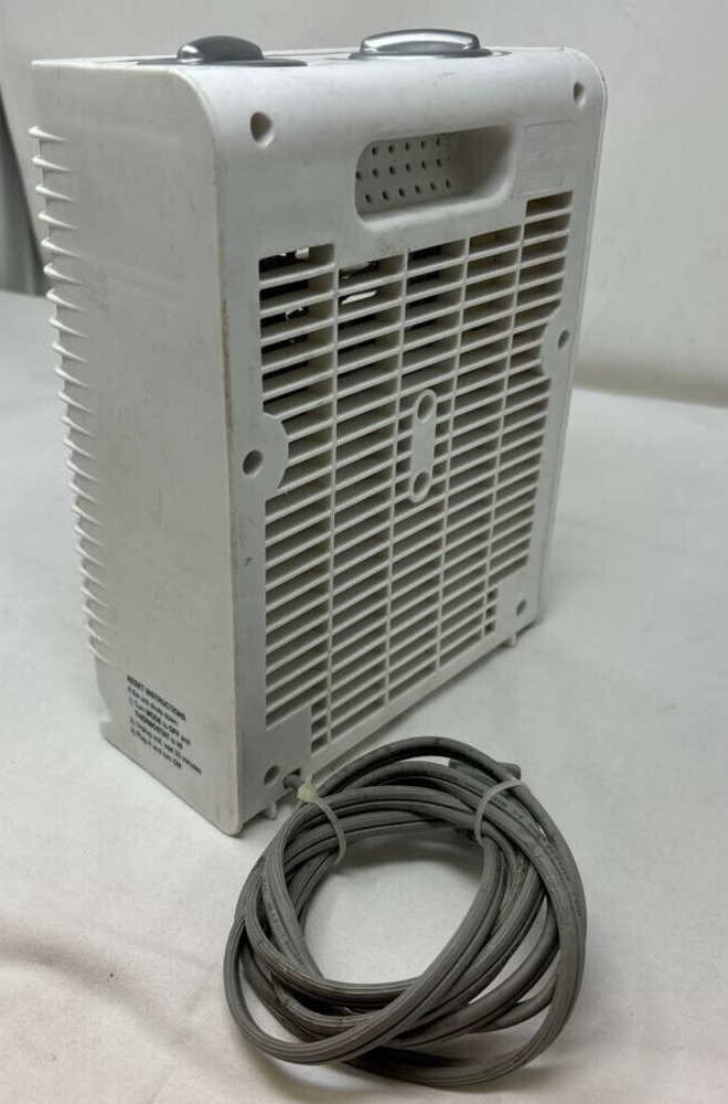 Holmes Portable Desktop Heater Fan Thermostat Indoor and Cool Touch Housing