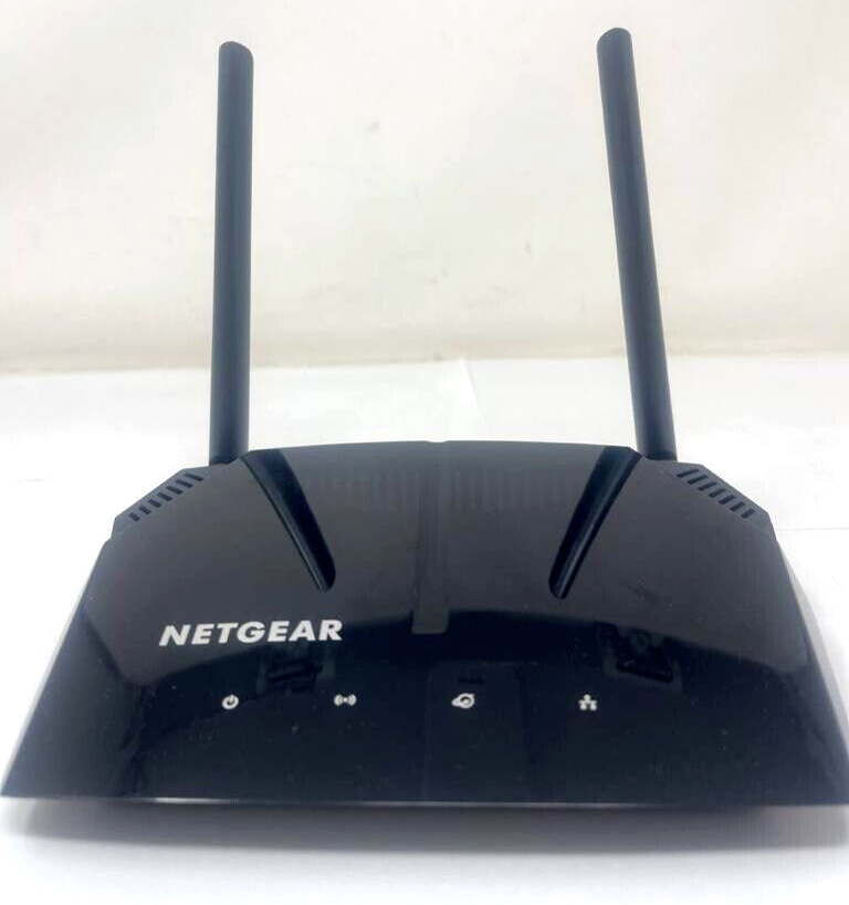 Netgear R6080 Smart WiFi Gigabit Router Dual Band AC1000 NAT Firewall Black Kit