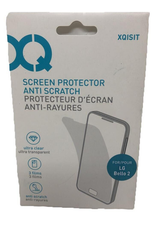 Xqisit Screen Protector Soft High Quality Protective Film For LG Bello 2 Clear