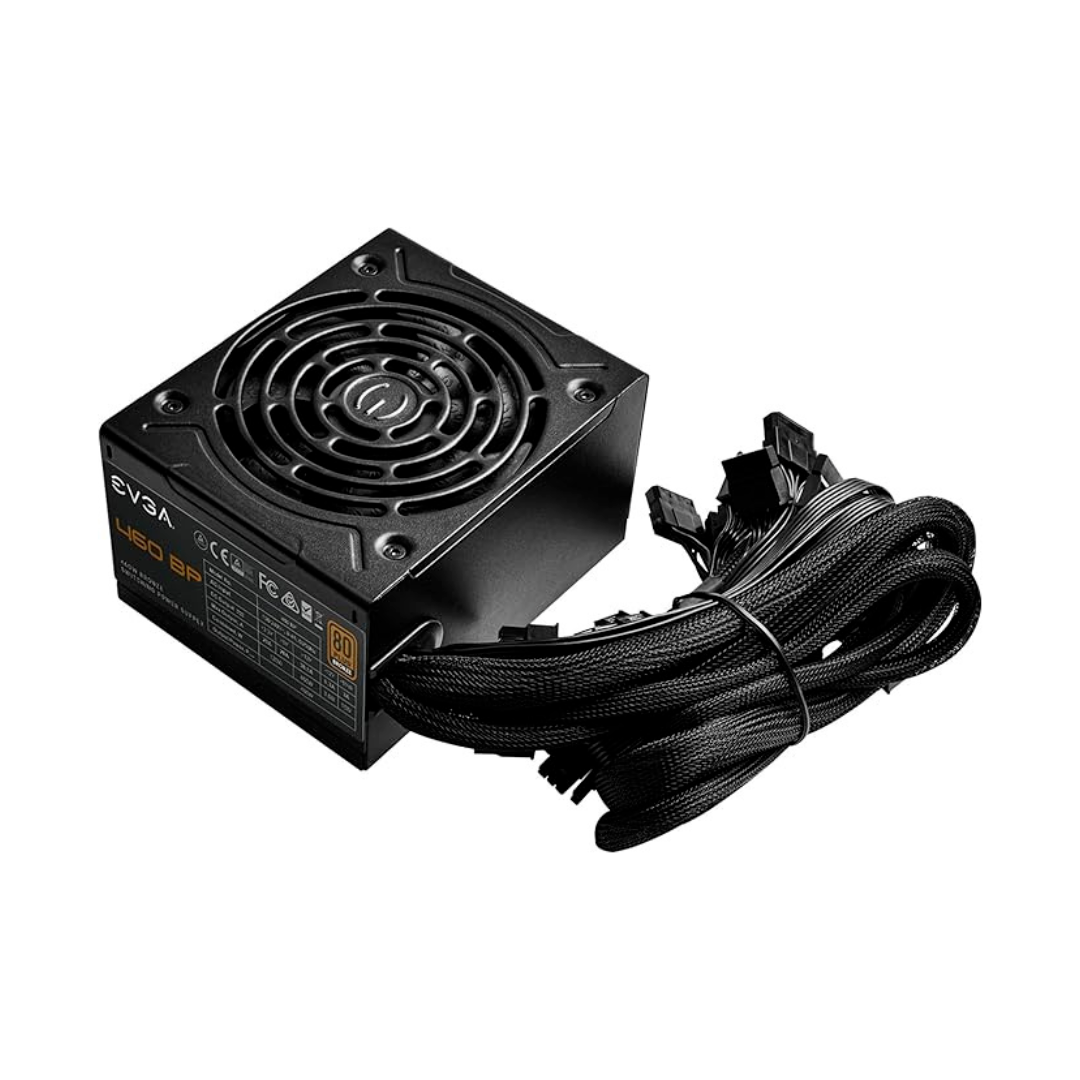 EVGA 460 BP 80+ Bronze Power Supply for Computer 24 Pin 120mm Fan Original 460W