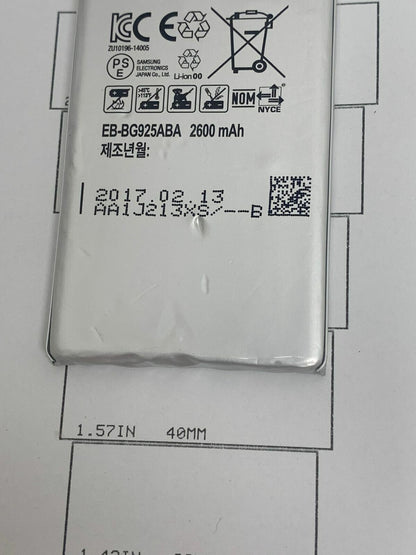 Battery EB-BG925ABA EB-BG925ABE For Samsung Galaxy S6 Edge G925 GENUINE 2600mAh