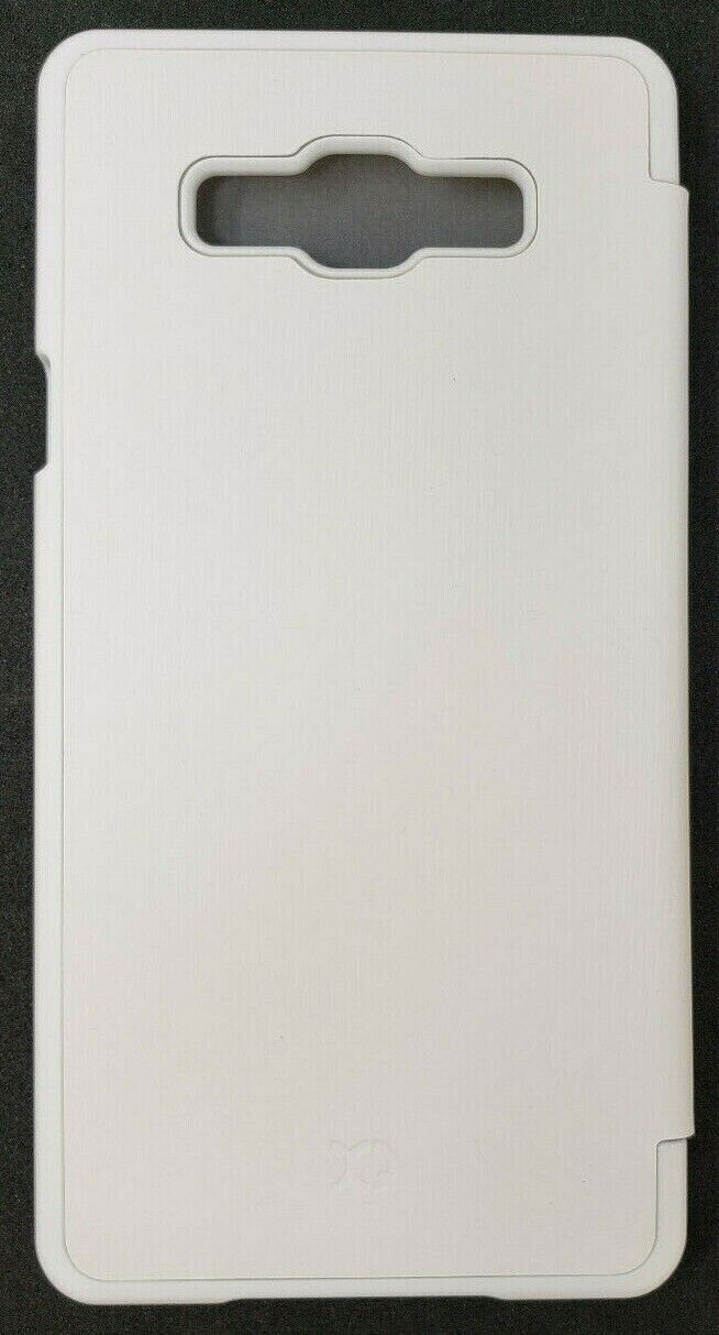 Xqisit Phone Folio Case Rana For Samsung Galaxy A7 White Book Cover OEM