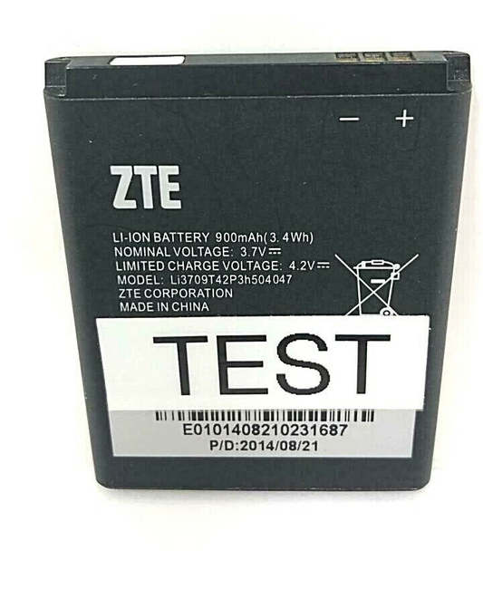 Battery for ZTE Li3709T42P3h504047 CG990 I799 T2 T7 X990 X991 X998 ORANGE RIO