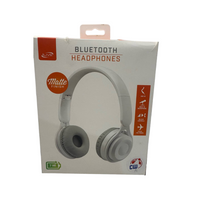 iLive Bluetooth Wireless Headphones Over-The-Ear Bluetooth On Ear Controls White
