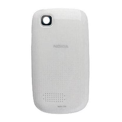 Original White Standard Battery Door Back Cover Housing For Nokia Asha 200 201