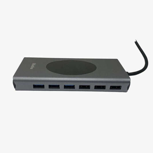 Hieha 15 in 1 USB-C Hub USB VGA RJ-45 for BX15W HDMI VGA RJ45 SD TF USB 3.0