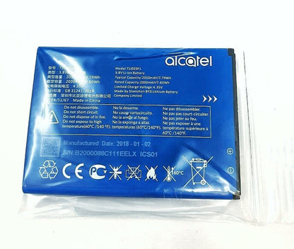 Battery Alcatel TLi020F1 idealXCITE CAMEOX 5044R Fierce 2 7040N Pop 5042 5022D