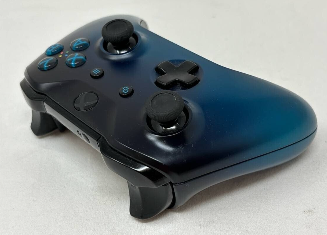 Microsoft 1708 Wireless Controller Joystick Gamepad for Xbox One PC OEM Blue