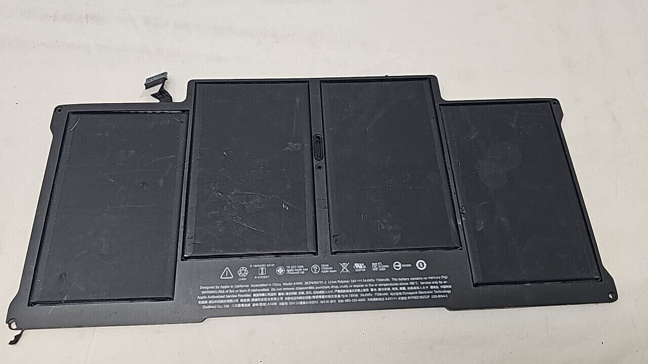 Apple Laptop Battery A1496 for MacBook Air 13 inch A1466 A1369 2013 2014 2017