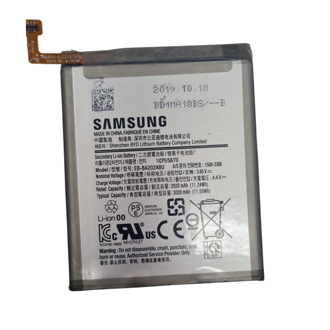 Battery EB-BA202ABU For Samsung Galaxy A10E A20E SM-A102U SM-A202U 4.4V BA202