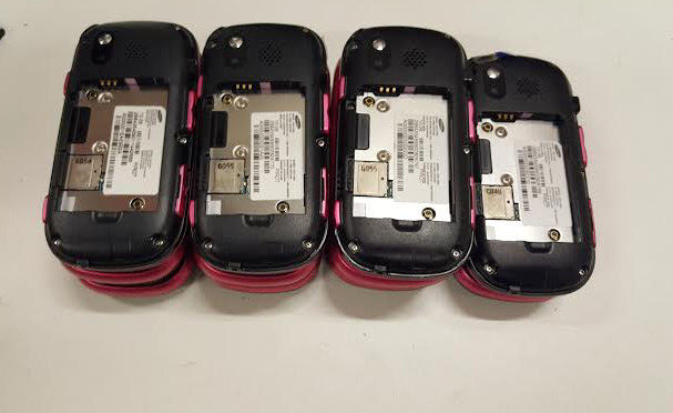 11 Lot Samsung Intensity SCH-U450 CDMA Cellular Slider Phone Sprint Wholesale