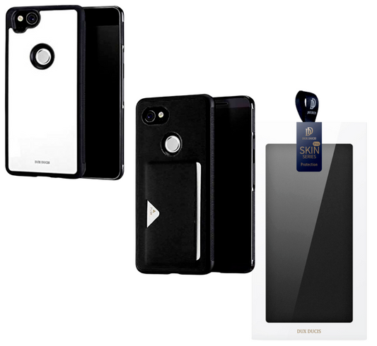 4 Lot Dux Ducis Pocard Book Card Protective Case Google Pixel 2 White Black