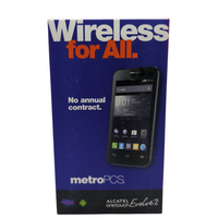 Alcatel One Touch Evolve 2 4GB Android Smartphone MetroPCS 4.0 Inch 5MP GSM 3G