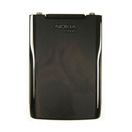 Back Door Black Phone Battery Housing Cover Replacement For Nokia E71