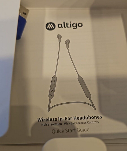 Altigo In Ear Wireless Neckband Earbud Bluetooth off Running Sport Wholesale Acc