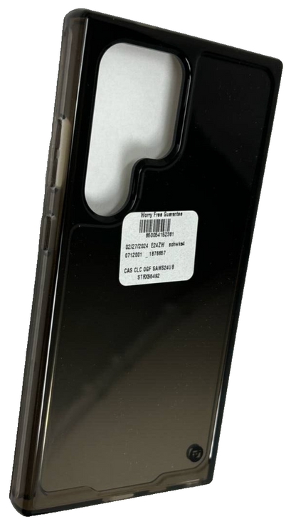 CLCKR G-Form Gray Case for Samsung Galaxy S24 Ultra Drop Protection Onyx Cover