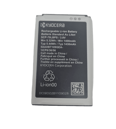 Battery SCP-70LBPS For Kyocera Compatible With S2720 1430mAh Replacement OEM