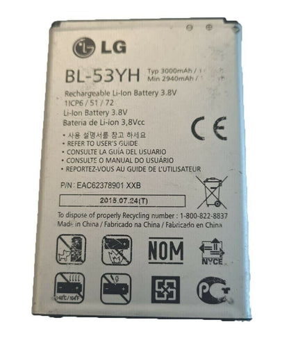 Battery BL-53YH For LG Optimus G3 D850 D851 D855 LS990 D830 OEM