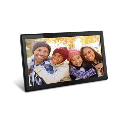 Digital Picture Frame Touchscreen IPS LCD Wireless Photo Share Aluratek WiFi