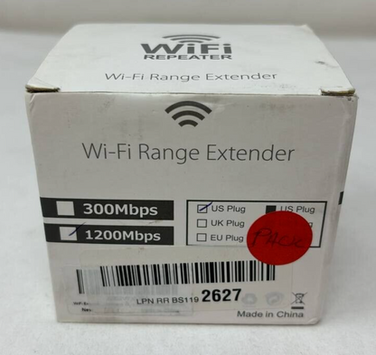 Internet Booster Wireless Signal WiFi Repeater Dual Band Range Extender 1200mbps