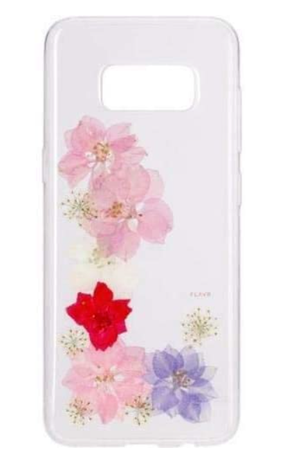 Hard Case FLAVR Floral iPlate Real Flower Grace For Samsung Galaxy S8 Smartphone