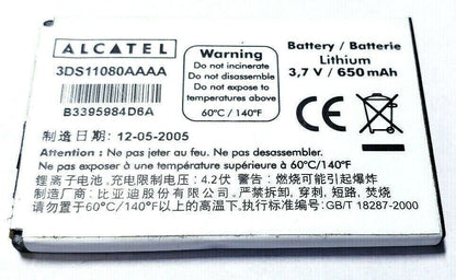 Battery 3DS11080AAAA For Alcatel OT-C650 C651 E259 C652 E159 VLE5 C552 E265 E260