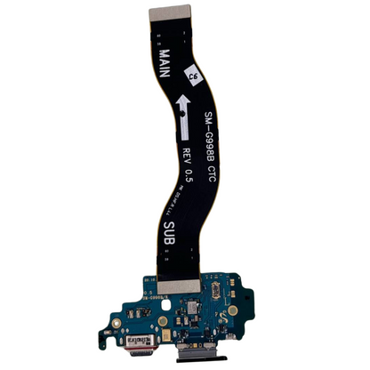 Main Flex Cable Charging Port Board Kit for Samsung Galaxy S21 Ultra SM G998B