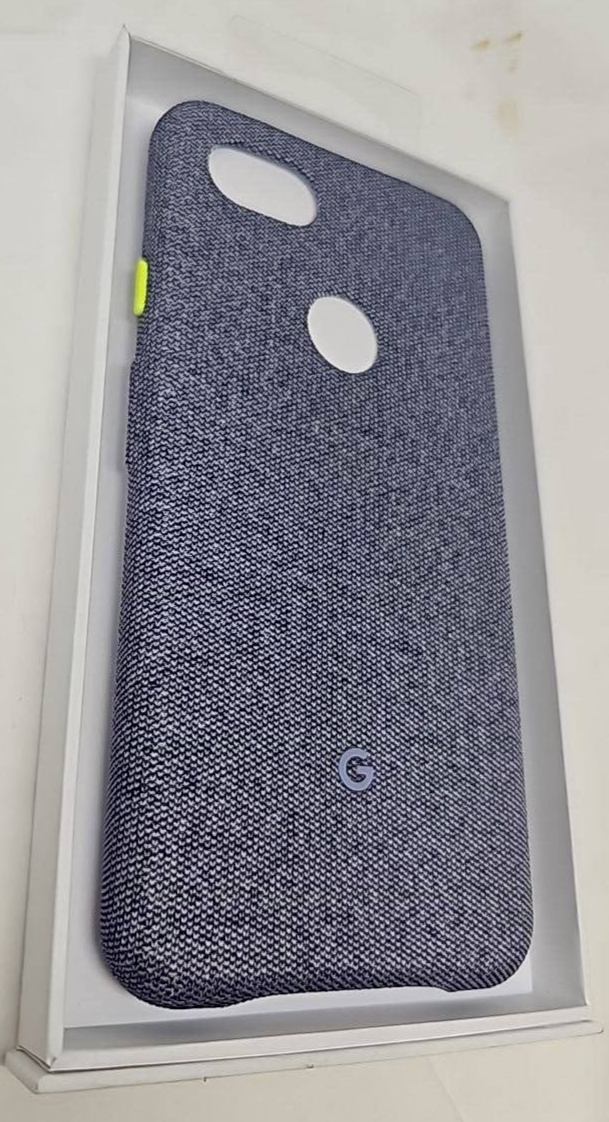 Genuine Case for Google Pixel 3a XL Fabric Protective Back Cover Seascape Navy