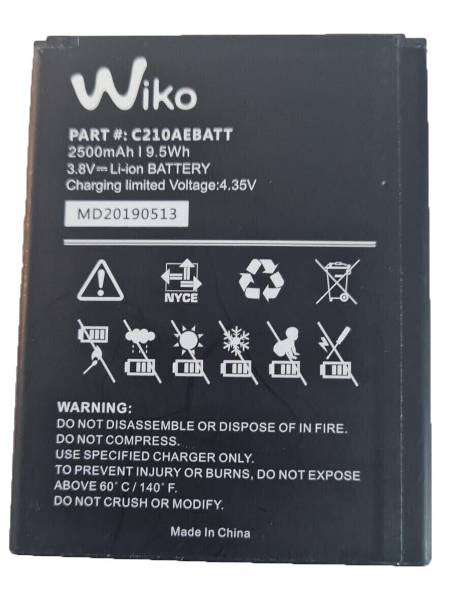 Battery C210AEBATT For Wiko Life C210AE C210 Touchscreen 4G 4.35V Internal Lithi