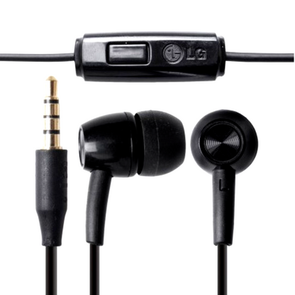 LG Earphones Wired 3.5mm In Ear Handsfree Portable Universal K51 G3 G2 V40 ROKU