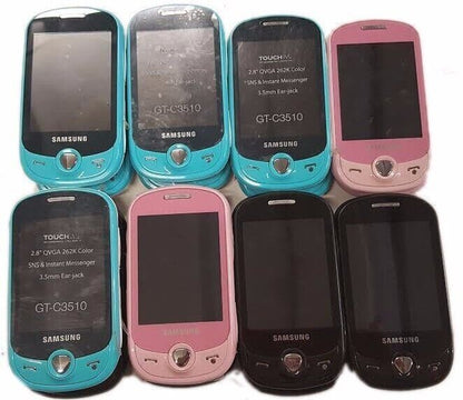 16 Lot Samsung Genoa GT-C3510 Phone Wholesale Most Working C3510 Wholesale