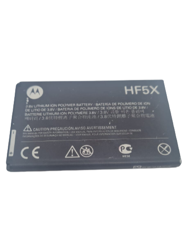 Battery HF5X Fits Motorola MB525 ME525 MB526 MB855 XT320 XT535 Original 1700mAh