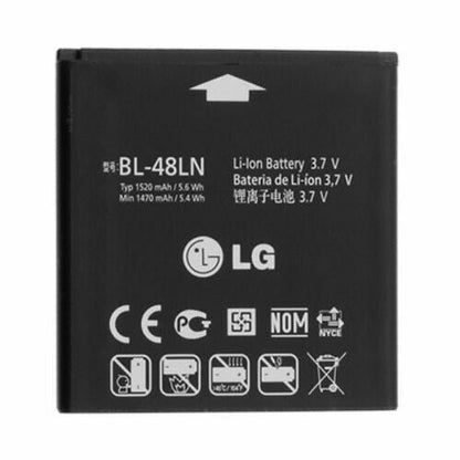 Battery BL-48LN 1520mAh For LG C800 Optimus 3D MAX P720 Elite LS696 ORIGINAL