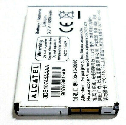 Battery 3DS10744AAAA For Alcatel OT-C650 C651 E259 C652 E159 158 160 256 OEM