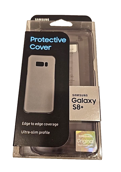 Samsung Protective Cover Slim Clear Case for Galaxy S8 + Plus Silicone ORIGINAL