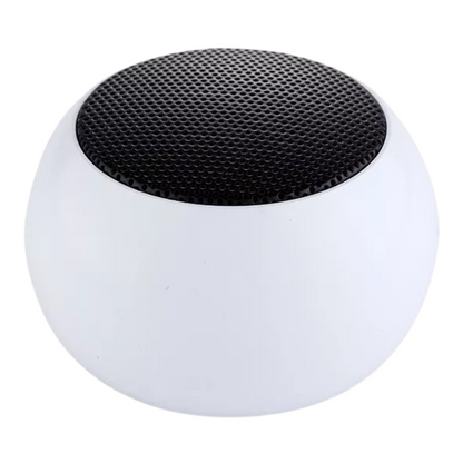 Mini Wireless Portable Speaker Audio Bluetooth Desk Classy Music Player White 5W