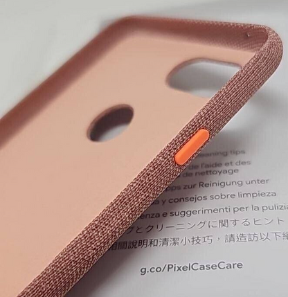 Google Fabric Case For Google Pixel 3XL Pixel 3 XL Only - Pink Moon Authentic